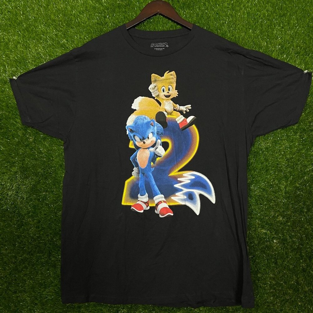 Sonic the Hedgehog Two Graphic T-shirt size XL